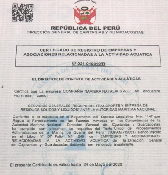 Certificación ISO 9001-2015
